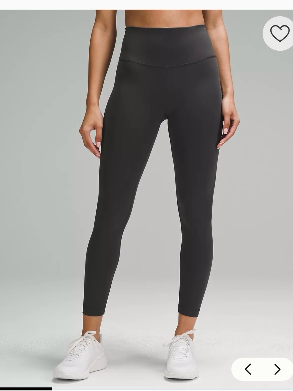 Lululemon athletica High-Rise Black Leggings 25”